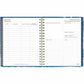 Blueline Weekly/Monthly Planner Hard Cover 9-1/4" x 7-1/4" Bilingual Celestial - C479017B.01