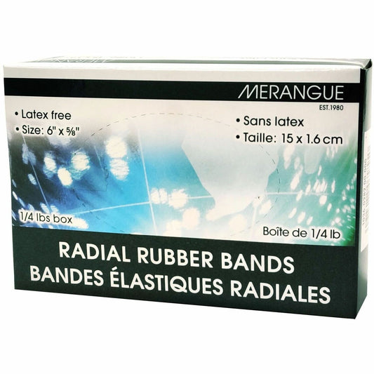 Merangue Rubber Bands 6×5/8 1/4lb Box