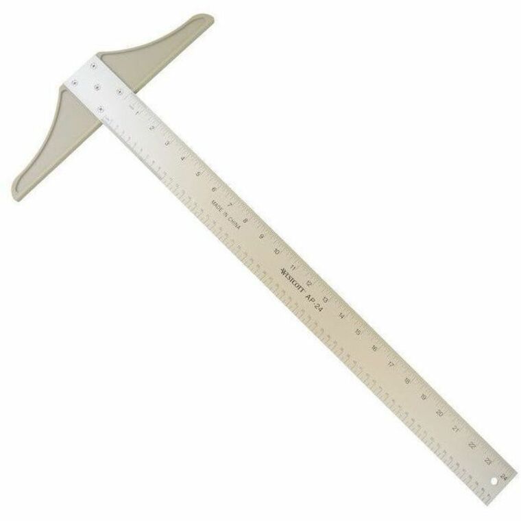 Westcott Graduated T-Square, Aluminum, 24" (AP-24) - AP-24