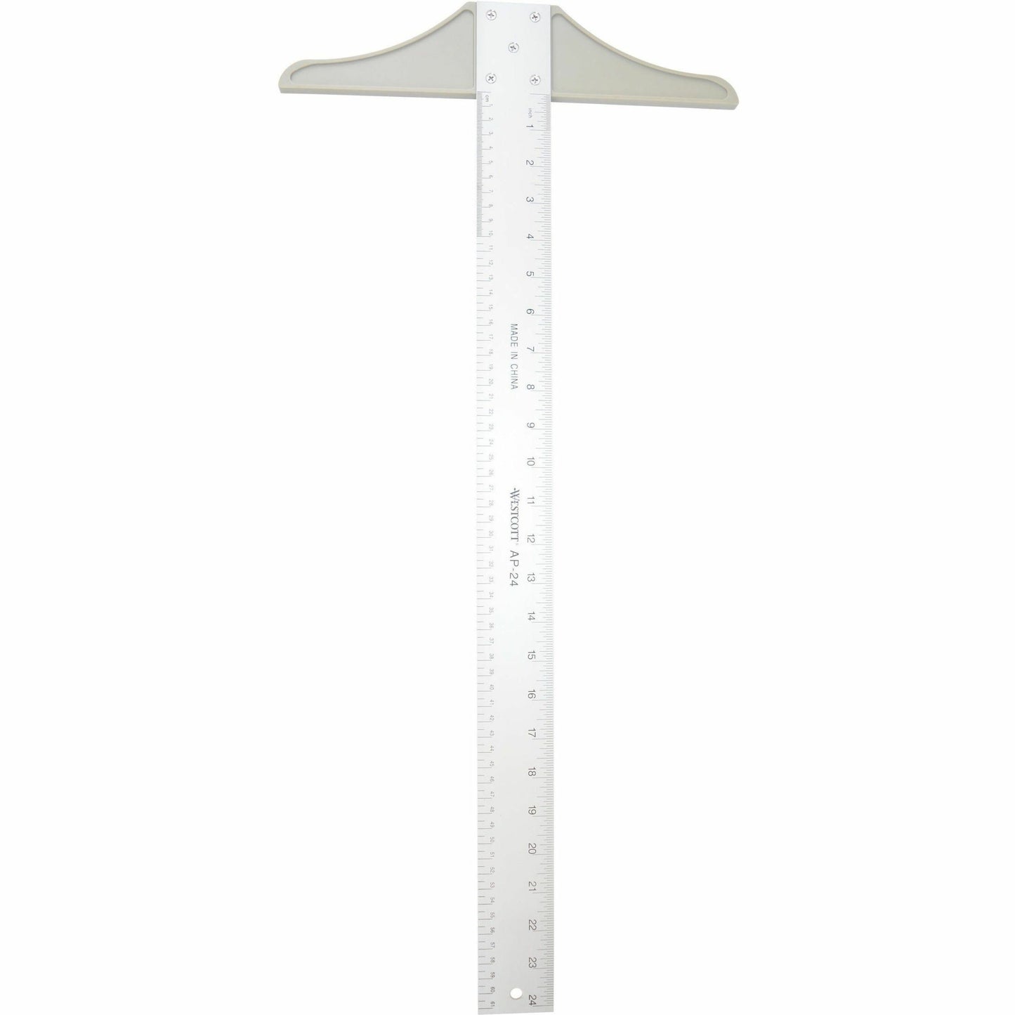 Westcott Graduated T-Square, Aluminum, 24" (AP-24)