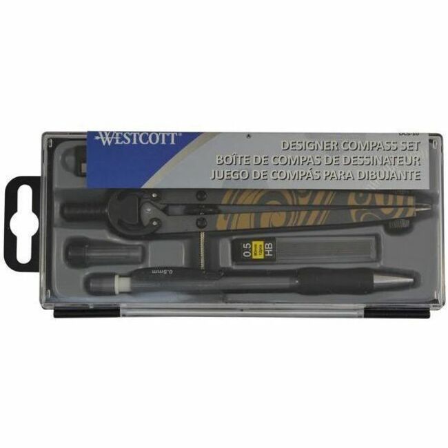 Westcott Designer Compass Set with Carrying Case (DCS-10)