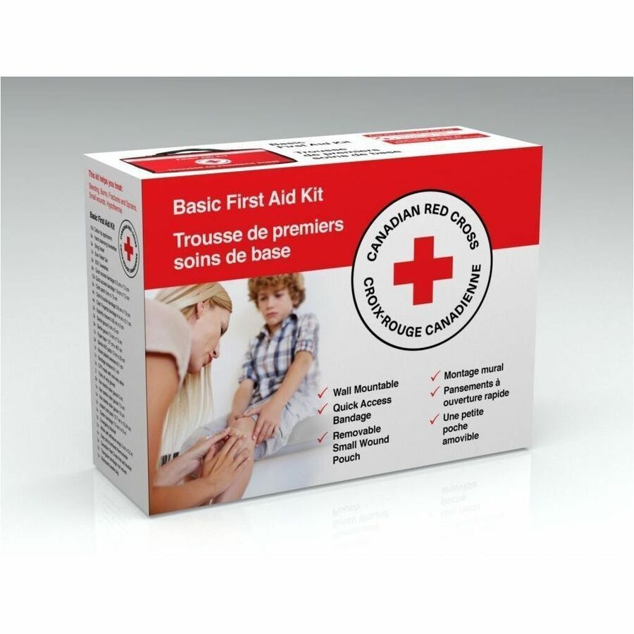 Canadian Red Cross Basic First Aid Kit - CRC-BFAK-R