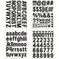 Avery Pre-Cut Vinyl Letters, Numbers and Symbols - 45950