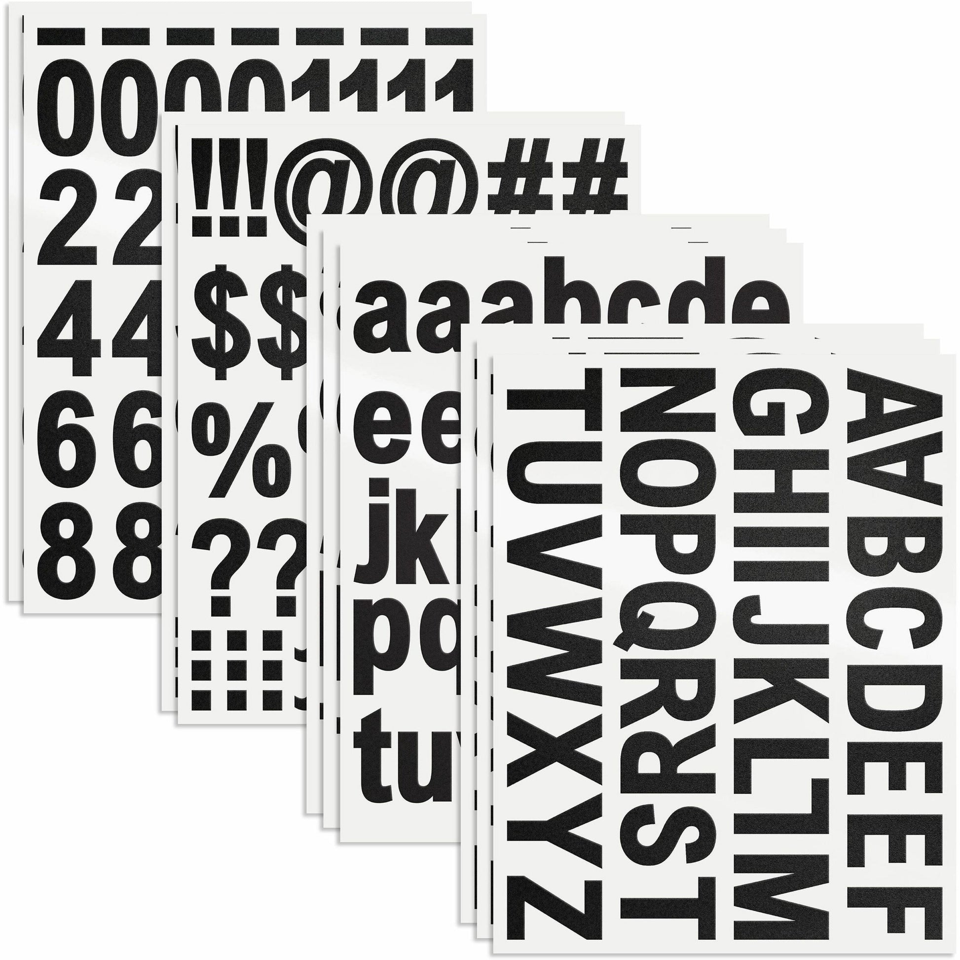 Avery Pre-Cut Vinyl Letters, Numbers and Symbols