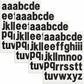 Avery Pre-Cut Vinyl Lowercase Letters