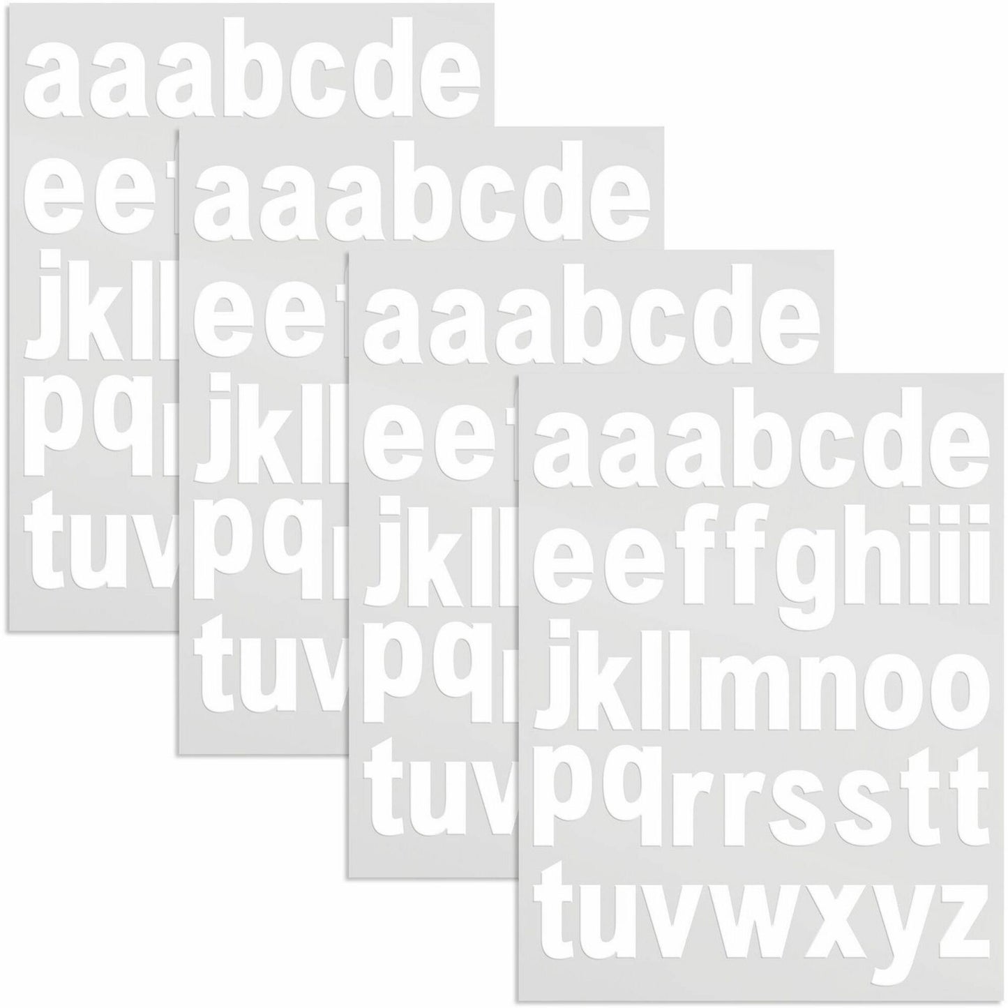 Avery Pre-Cut Vinyl Lowercase Letters