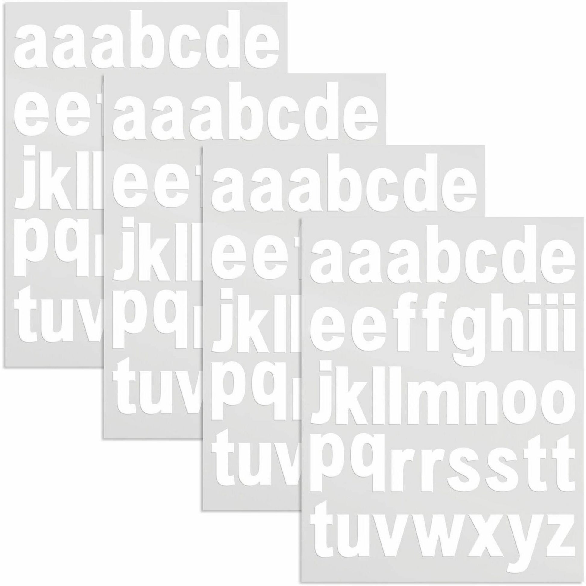 Avery Pre-Cut Vinyl Lowercase Letters