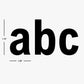 Avery Pre-Cut Vinyl Letters, Numbers and Symbols - 45955