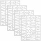 Avery Pre-Cut Vinyl Uppercase Letters