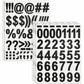Avery Pre-Cut Vinyl Numbers and Symbols