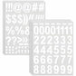 Avery Pre-Cut Vinyl Numbers and Symbols