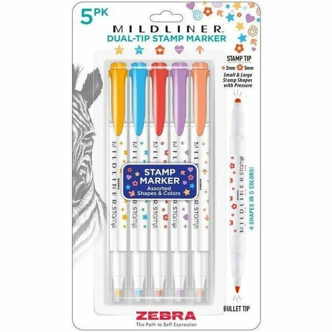Zebra Mildliner Stamp