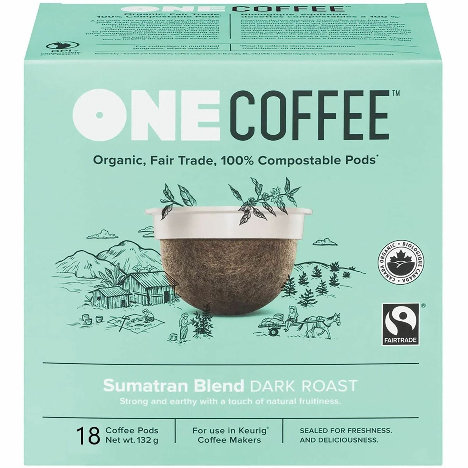 OneCoffee K-Cup Sumatran Blend