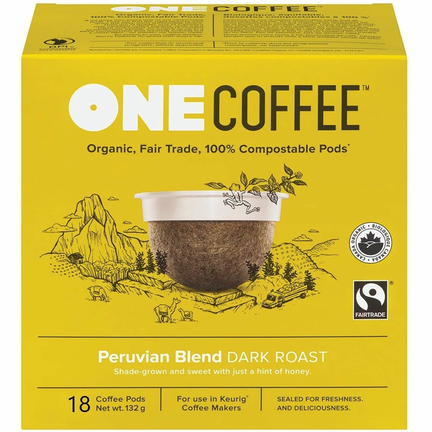 Canterbury Coffee K-Cup Peruvian Blend