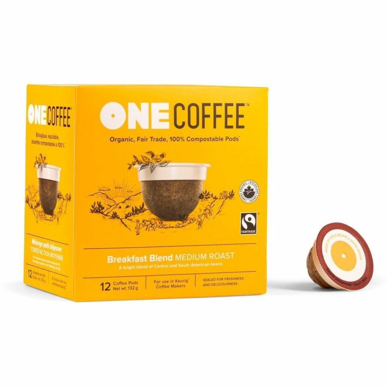 OneCoffee K-Cup Breakfast Blend