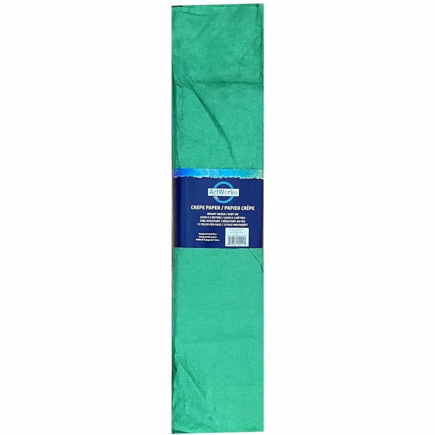 ArtWorks Bright Green Crepe Paper