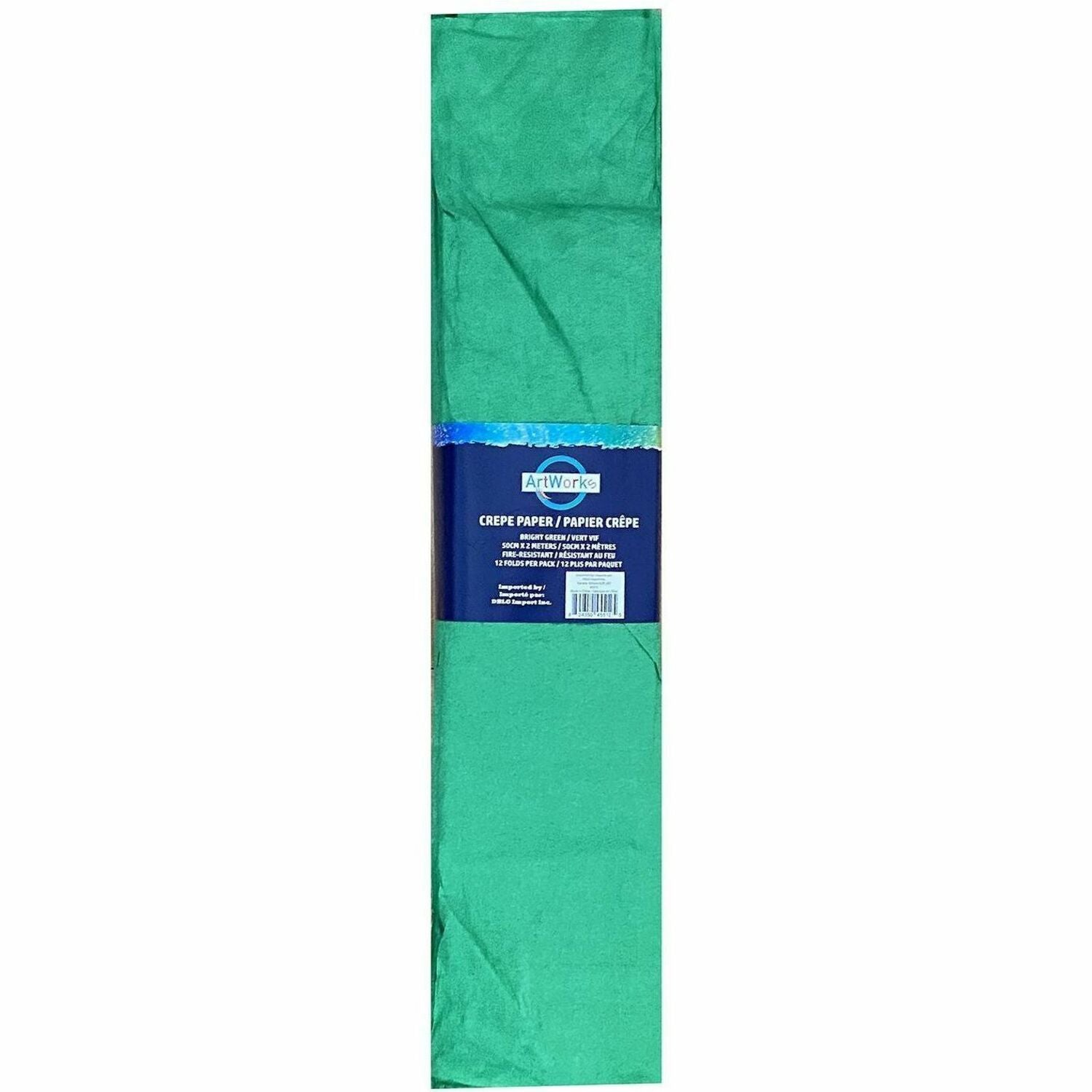 ArtWorks Bright Green Crepe Paper