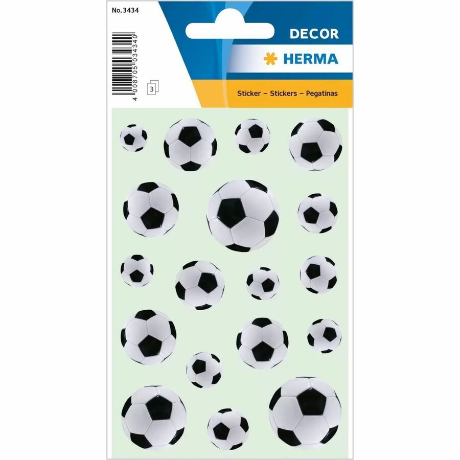 Herma Stickers Footballs - H3434
