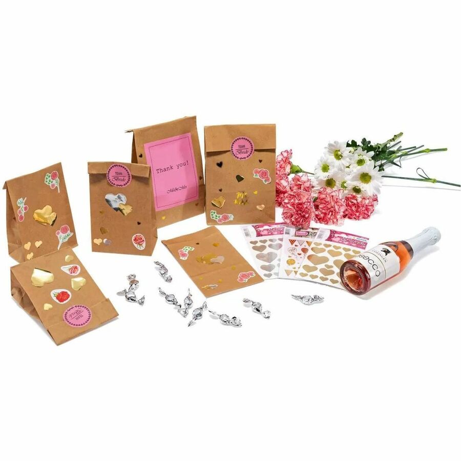 Herma Stickers Colourful hearts - H3057
