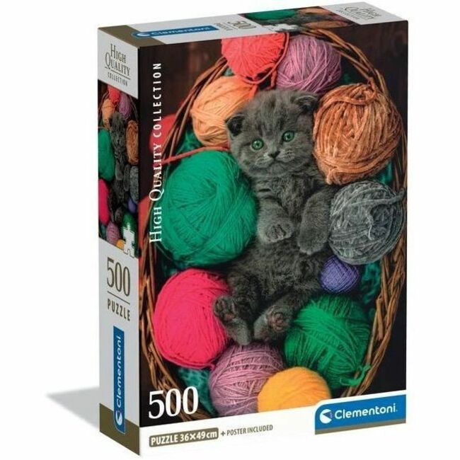 Clementoni Fluffy Kitten Puzzle
