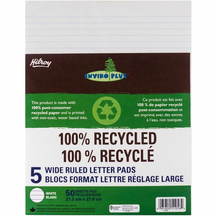 Hilroy Enviro-Plus Handwriting Pad - 51056