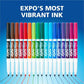 Expo Low Odor Dry Erase Markers, Fine Tip - 86661A