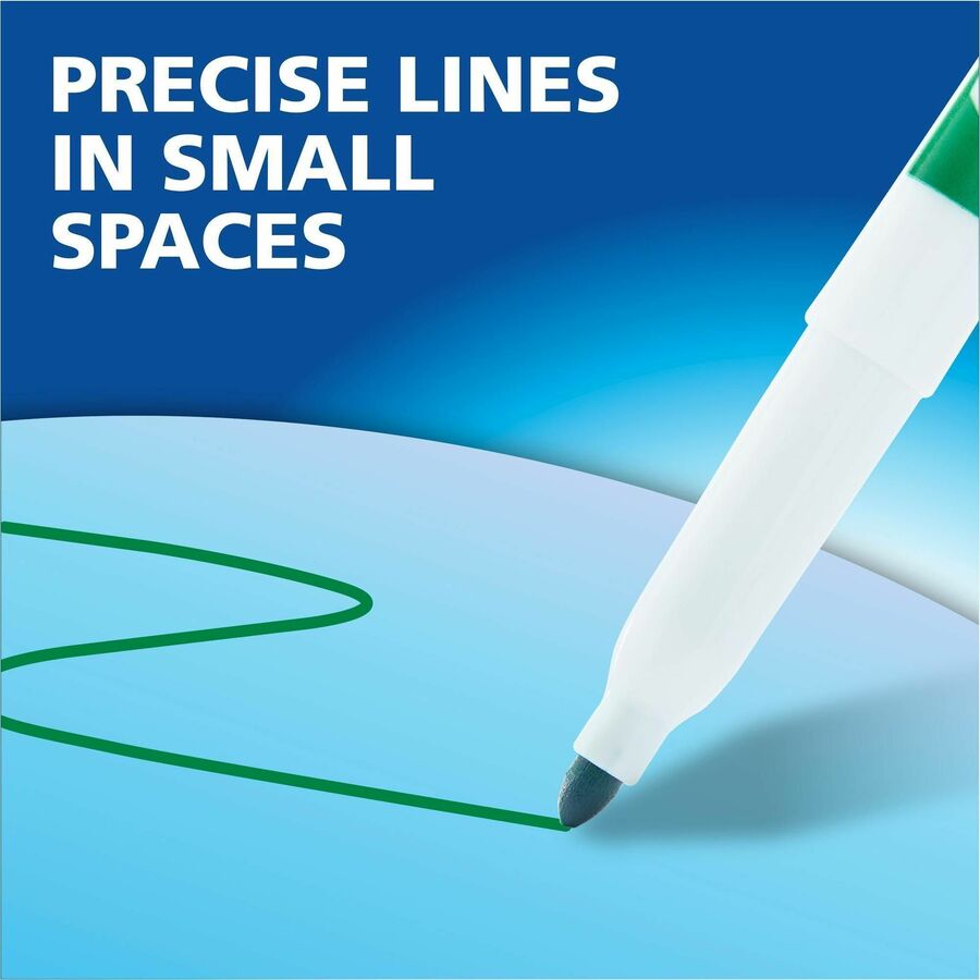 Expo Low Odor Dry Erase Markers, Fine Tip - 86661A
