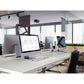 DURABLE Desk Mat 530x400 mm with Contoured Edges PP - 712219