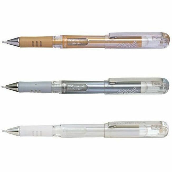 Pentel Hybrid Gel Grip DX Gel Pen - K230-W