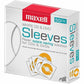 Maxell CD/DVD Paper Sleeves White 50 Pack - 190135