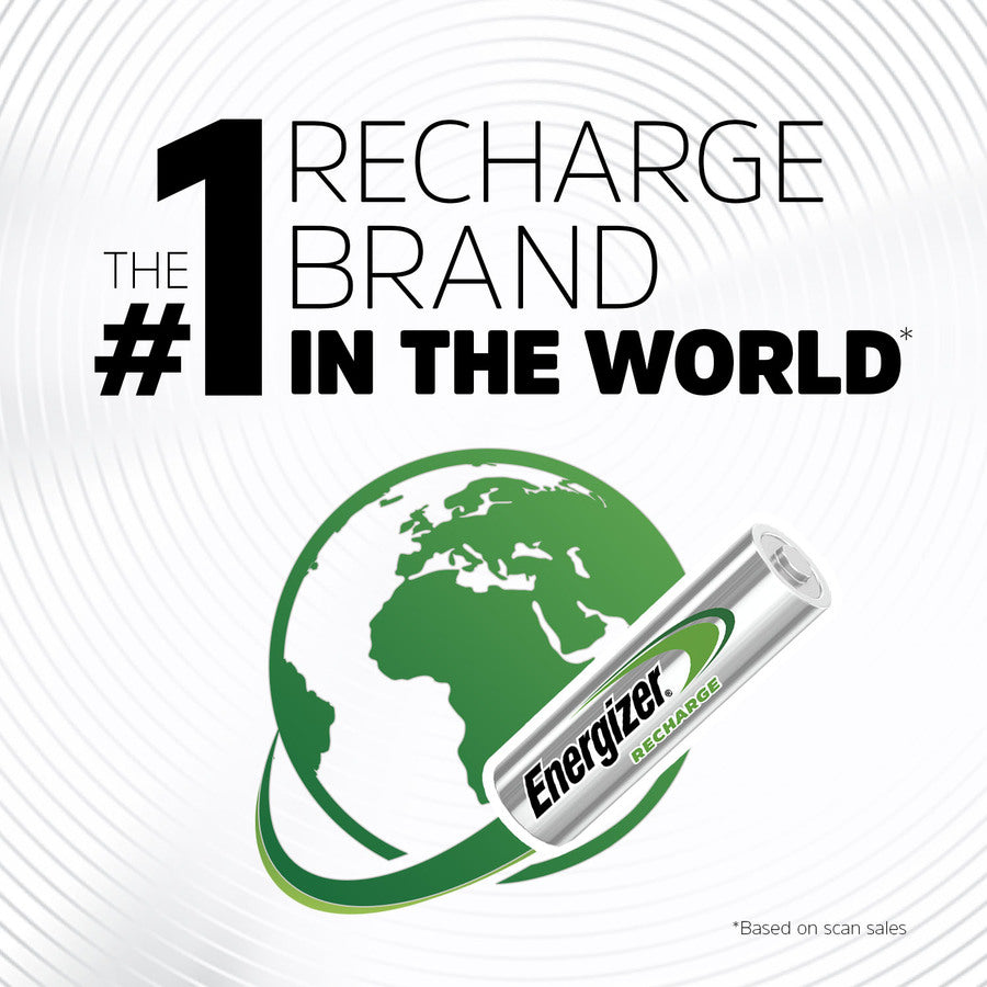 Energizer Recharge Power Plus Rechargeable AA Batteries - NH15BP-4
