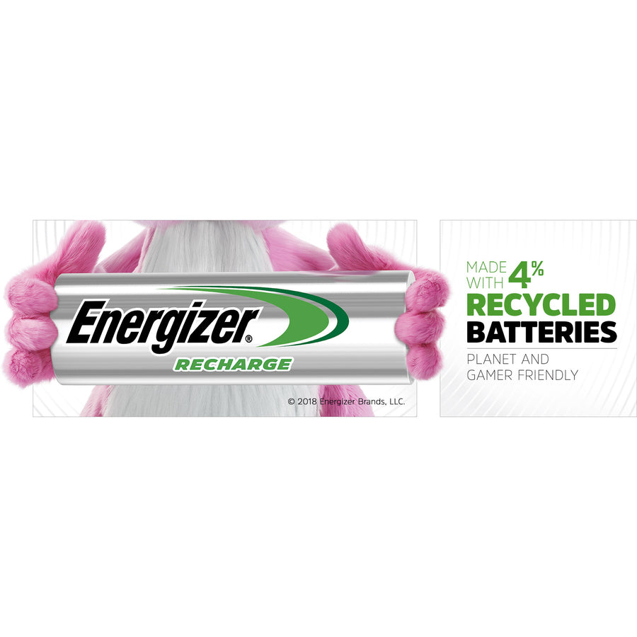 Energizer Recharge Power Plus Rechargeable AA Batteries - NH15BP-4