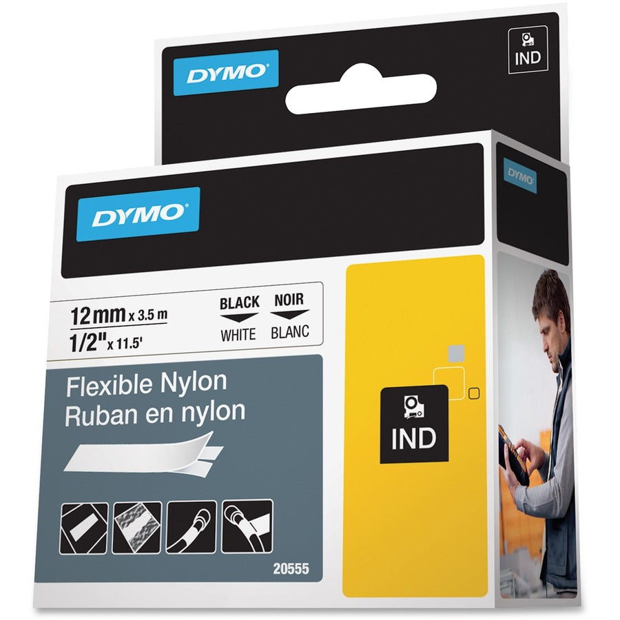 Dymo Rhino Flexible Label Tape - 20555