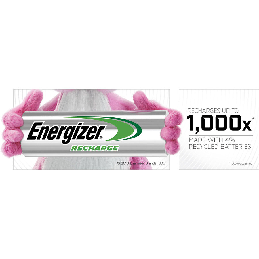 Energizer 9-Volt Recharge Batteries - NH22NBP