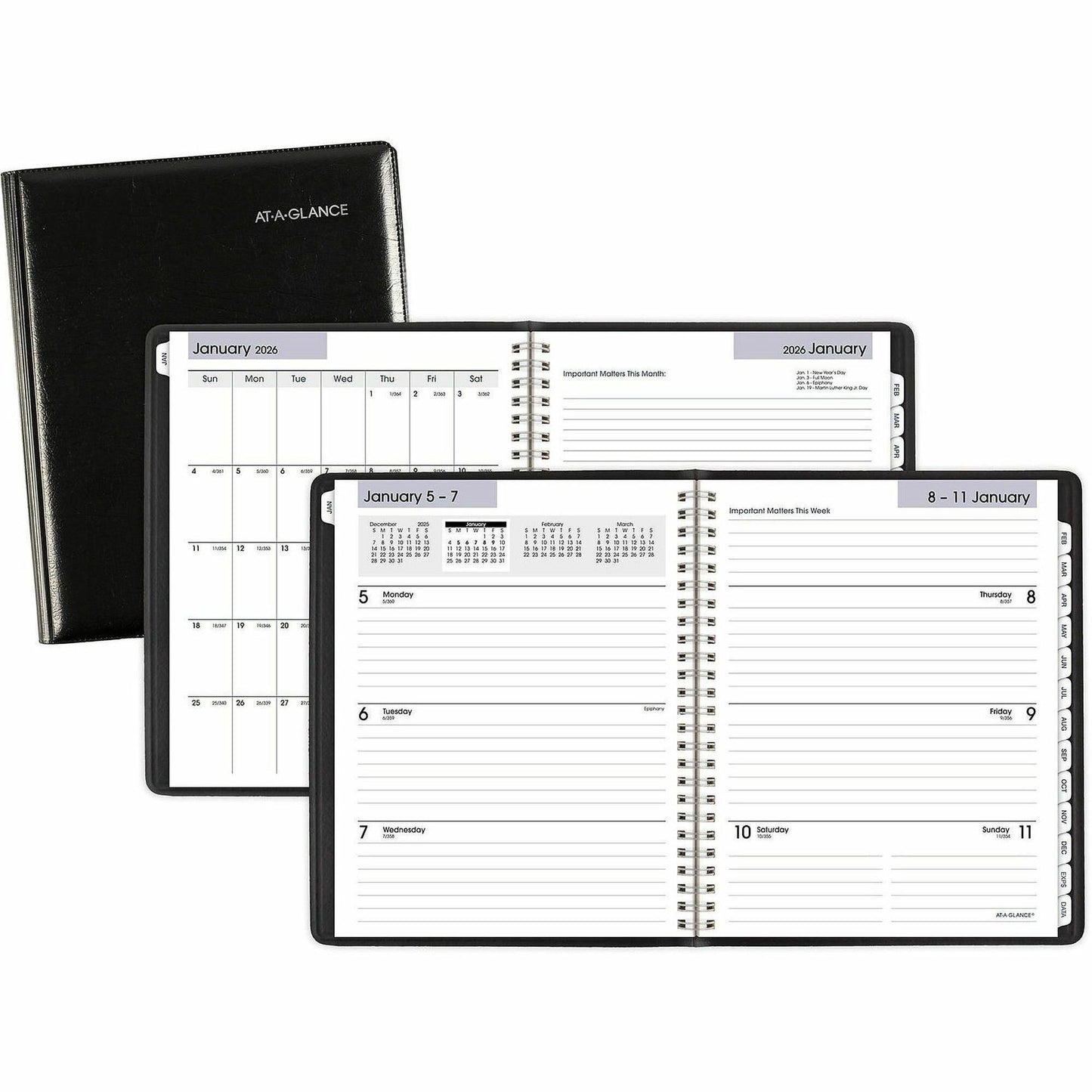 At-A-Glance DayMinder Executive Refillable Planner
