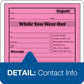 Adams Neon While You Were Out Message Pads - 9711NEON