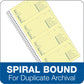 Adams Spiral Bound Phone Message Books - SC1154D