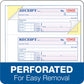 Adams Tapebound 3-part Money Receipt Book - TC1182
