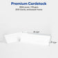 Avery&reg; Medium Tent Cardsfor Laser and Inkjet Printers, 2-1/2" x 8-1/2" - 5305