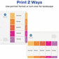 Avery&reg; Ready Index&reg; Table of Content Dividersfor Laser and Inkjet Printers, 5 tabs, 6 sets - 11187