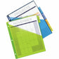Avery&reg; Big Tab™ Insertable Plastic Dividers with Pocketsfor Laser and Inkjet Printers, 9-1/4" x 11-1/8" , 5 tabs, 1 set - 11902
