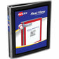 Avery&reg; Flexi-View&trade; Binder 1/2" , Round Rings, Black