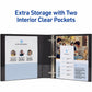 Avery&reg; Durable View Binder 1-1/2" , Slant D Rings, Black - 17021