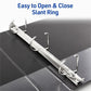 Avery&reg; Durable View Binder1-1/2" , Slant D Rings, White - 17022