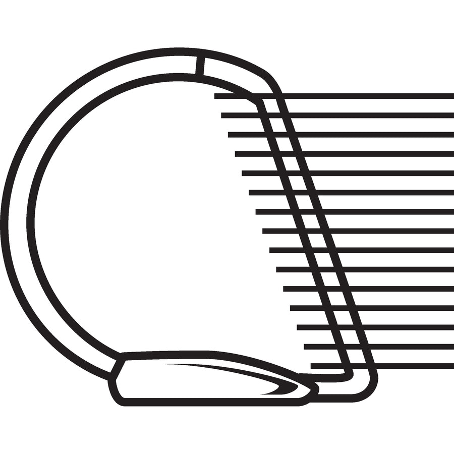 Avery&reg; Durable View Binder 3" , Slant D Rings, Black - 17041