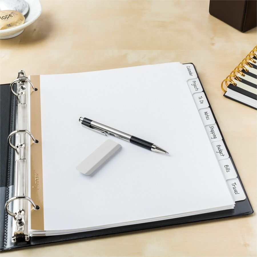 Avery&reg; Big Tab™ Write & Erase Dividers8 tabs - 23078