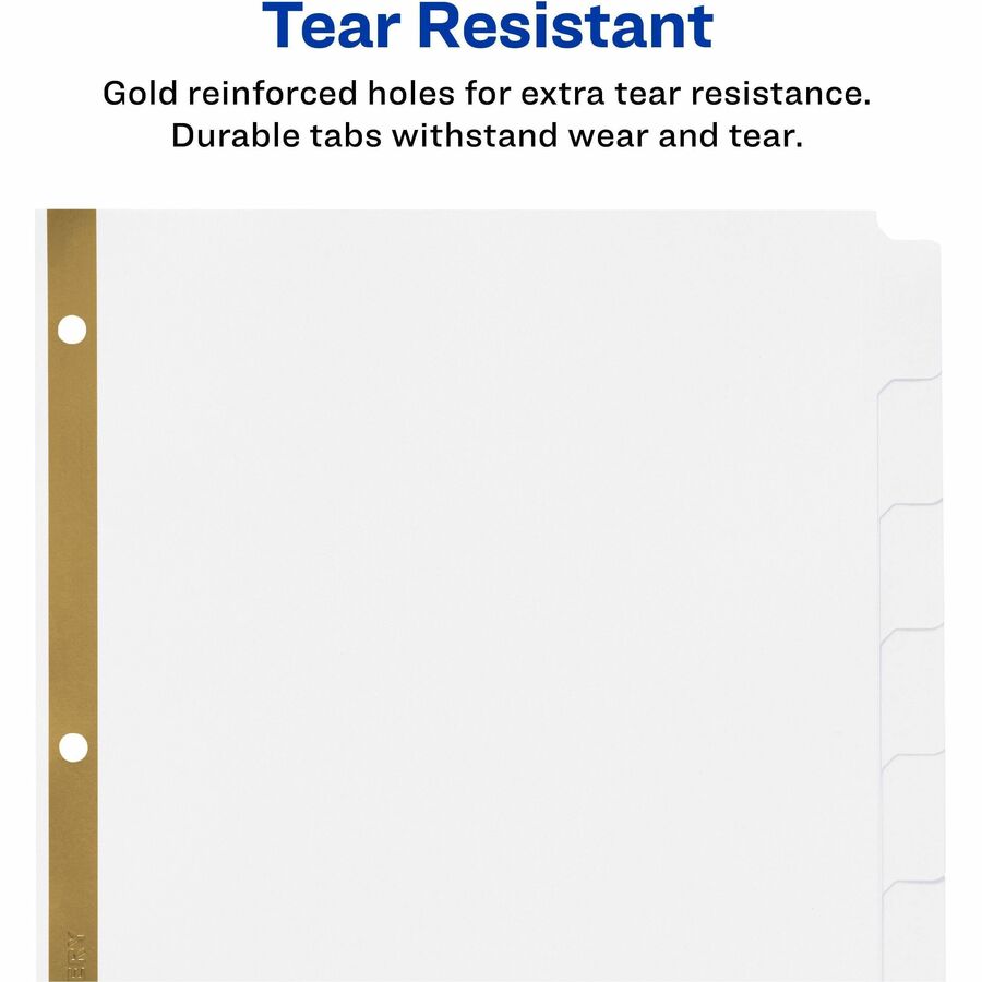 Avery&reg; Big Tab™ Write & Erase Dividers8 tabs - 23078