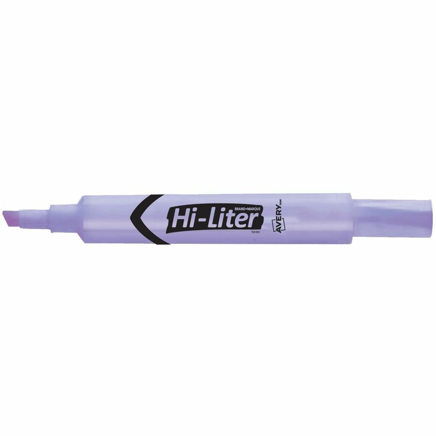 Avery&reg; Desk Style HI-LITER&reg;, Fluorescent Purple - 24060