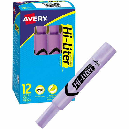 Avery&reg; Desk Style HI-LITER&reg;, Fluorescent Purple