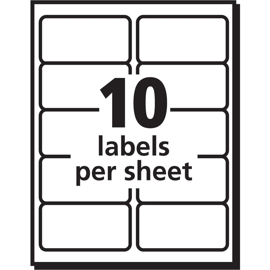 PRES-a-ply White Labels - 30603